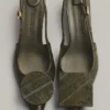 Die flachen Duelo-Slingbacks Runde und eckige Kitten Heels