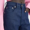 Die gerade geschnittene Jeanshose aus Denim Gerade geschnittene Jeans