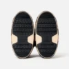 Die gestreiften Moon Boot-Stiefel von Jacquemus Gestreifte Icon Low-Stiefel – in Zusammenarbeit mit Moon Boot