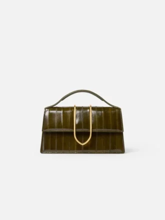 Die große Bambino Metal-Tasche mit Klappe