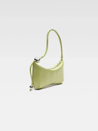Die große Bisou Perle Große Schultertasche mit Perlenverzierung