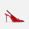 Die hohen Cubisto-Slingbacks Slingback-Pumps