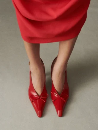 Die hohen Cubisto-Slingbacks Slingback-Pumps