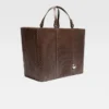 Die horizontale Shopper-Tasche Marino Weiche Ledertasche