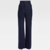 Die Hose Sauge Hose mit hoher Taille und ausgestelltem Bein