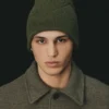 Die J-Mütze Gerippte Strickmütze
