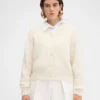 Die JACQUEMUS-Strickjacke Signature-Strickjacke