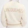 Die JACQUEMUS-Strickjacke Signature-Strickjacke
