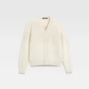Die JACQUEMUS-Strickjacke Signature-Strickjacke