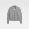 Die JACQUEMUS-Strickjacke Signature-Strickjacke