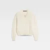 Die JACQUEMUS-Strickjacke Signature-Strickjacke