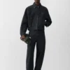 Die Jeansjacke Canevas de-Nîmes Jeansjacke im Workwear-Stil