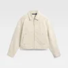 Die Jeansjacke Canevas de-Nîmes Jeansjacke im Workwear-Stil