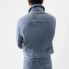 Die Jeansjacke „Canevas de-Nîmes” Jeansjacke mit Reißverschluss