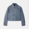 Die Jeansjacke „Canevas de-Nîmes” Jeansjacke mit Reißverschluss