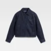 Die Jeansjacke „Canevas de-Nîmes” Jeansjacke mit Reißverschluss