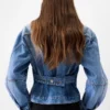 Die Jeansjacke von de-Nîmes Geschwungene Jeansjacke