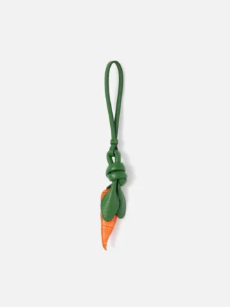 Die Karotte Knotenförmiger Taschenanhänger in Karottenform