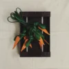 Die Karotte Knotenförmiger Taschenanhänger in Karottenform