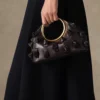 Die kleine Calino mit Knoten Mini-Ring-Handtasche