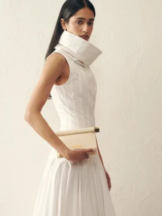 Die kleine Rond Carré Clutch Mini-Clutch zum Mitnehmen