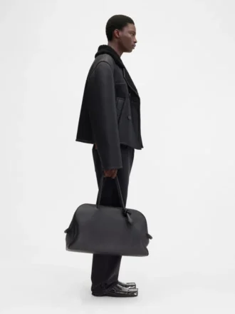 Die Marino-Jacke Kurzer Peacoat aus Lammfell