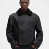 Die Marino-Jacke Kurzer Peacoat aus Lammfell