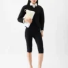Die Mini-Jacke Ovalo Kurze, taillierte Jacke