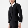 Die Mini-Jacke Ovalo Kurze, taillierte Jacke
