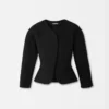 Die Mini-Jacke Ovalo Kurze, taillierte Jacke