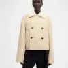 Die Mojave-Jacke Zweireihige Shearling-Jacke
