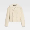 Die Mojave-Jacke Zweireihige Shearling-Jacke