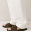 Die Mokassin-Sandalen Loafer-Sandalen