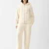 Die Nuvola Strickjacke mit Reißverschluss Mohair-Strickjacke mit Reißverschluss