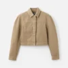 Die Ovalo Cargo-Jacke Geschwungene Arbeitsjacke