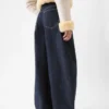 Die Ovalo de-Nîmes Jeans Hose Hoch taillierte, geschwungene Jeans