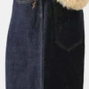 Die Ovalo de-Nîmes Jeans Hose Hoch taillierte, geschwungene Jeans