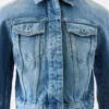 Die Ovalo de-Nîmes Jeansjacke Curved Jeansjacke
