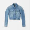 Die Ovalo de-Nîmes Jeansjacke Curved Jeansjacke