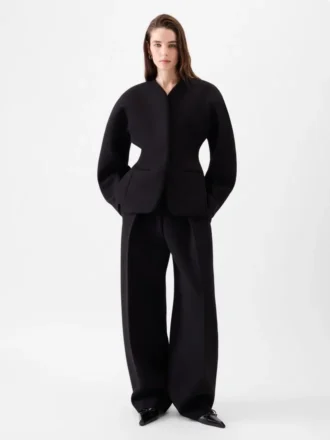 Die Ovalo-Jacke Taillierte Jacke