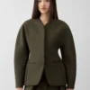 Die Ovalo-Jacke Taillierte Jacke