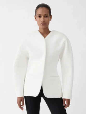 Die Ovalo-Jacke Taillierte Jacke