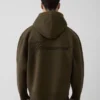 Die Piqué-Strickjacke mit Kapuze Piqué-Strickjacke mit Kapuze
