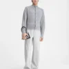 Die Pitatto-Strickjacke Strickjacke mit hohem Kragen