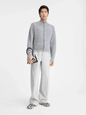 Die Pitatto-Strickjacke Strickjacke mit hohem Kragen