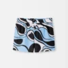 Die Puntini-Badehose Badehose mit Wavy Psyche-Print