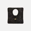 Die quadratische Tasche Spiaggia Quadratische Tasche aus Raffia