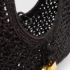 Die quadratische Tasche Spiaggia Quadratische Tasche aus Raffia