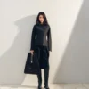 Die quadratische Tasche Spiaggia Quadratische Tasche aus Raffia