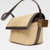 Die Rond Carré Schultertasche mit Klappe